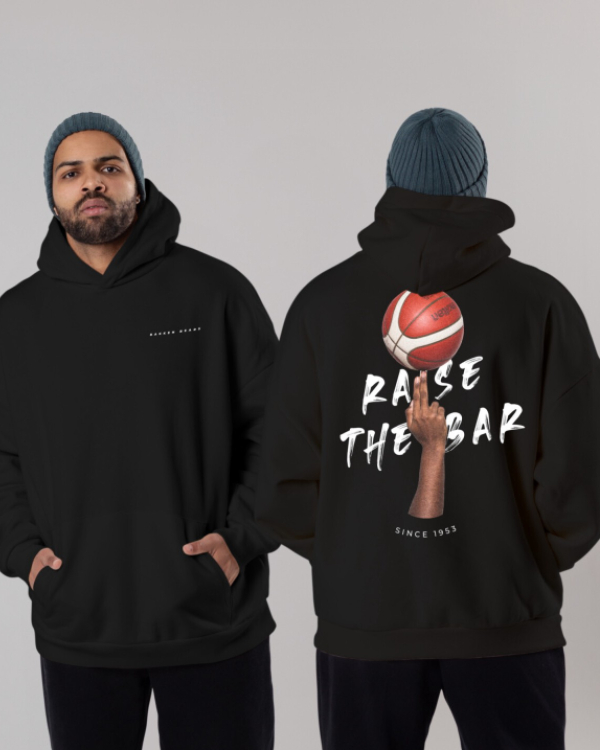 Bakken Bears Hoodie "Raise The Bar" Black